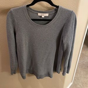 Gray Knit Sweater